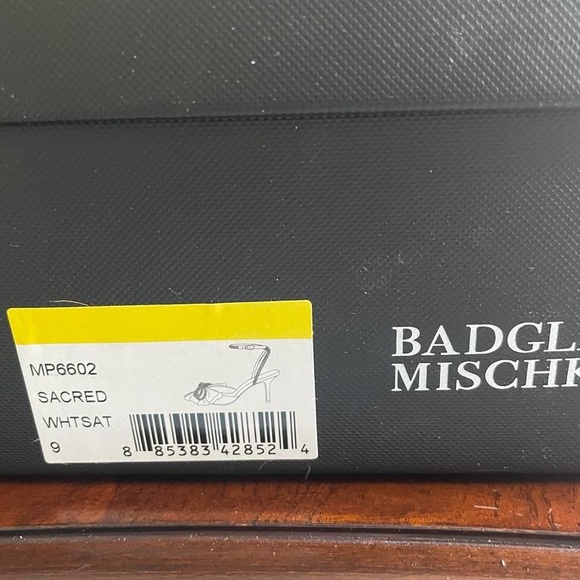 Badgley Mischka
Women's Sacred Embellished Ankle Strap Pumps - Picture 9 of 9